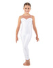Solid Lycra Mesh Sweetheart Unitard