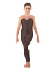 Solid Lycra Mesh Sweetheart Unitard