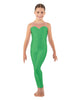 Solid Lycra Mesh Sweetheart Unitard