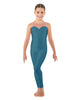 Solid Lycra Mesh Sweetheart Unitard