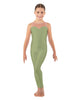 Solid Lycra Mesh Sweetheart Unitard