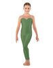 Solid Lycra Mesh Sweetheart Unitard