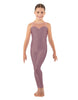 Solid Lycra Mesh Sweetheart Unitard