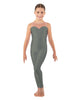 Solid Lycra Mesh Sweetheart Unitard