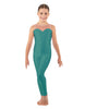 Solid Lycra Mesh Sweetheart Unitard