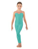 Solid Lycra Mesh Sweetheart Unitard