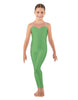 Solid Lycra Mesh Sweetheart Unitard
