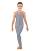 Solid Lycra Mesh Sweetheart Unitard