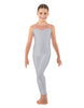 Solid Lycra Mesh Sweetheart Unitard