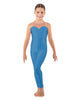 Solid Lycra Mesh Sweetheart Unitard