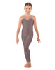Solid Lycra Mesh Sweetheart Unitard