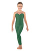 Solid Lycra Mesh Sweetheart Unitard