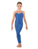 Solid Lycra Mesh Sweetheart Unitard