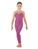 Solid Lycra Mesh Sweetheart Unitard