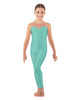 Solid Lycra Mesh Sweetheart Unitard