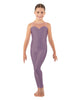 Solid Lycra Mesh Sweetheart Unitard