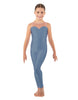 Solid Lycra Mesh Sweetheart Unitard