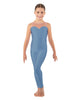 Solid Lycra Mesh Sweetheart Unitard