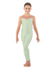 Solid Lycra Mesh Sweetheart Unitard