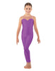 Solid Lycra Mesh Sweetheart Unitard