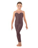 Solid Lycra Mesh Sweetheart Unitard