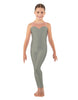 Solid Lycra Mesh Sweetheart Unitard