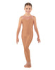 Solid Lycra Mesh Sweetheart Unitard