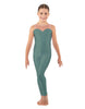 Solid Lycra Mesh Sweetheart Unitard