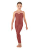 Solid Lycra Mesh Sweetheart Unitard