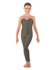 Solid Lycra Mesh Sweetheart Unitard
