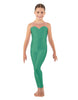 Solid Lycra Mesh Sweetheart Unitard