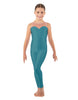 Solid Lycra Mesh Sweetheart Unitard