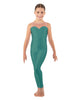 Solid Lycra Mesh Sweetheart Unitard