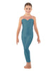 Solid Lycra Mesh Sweetheart Unitard