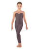 Solid Lycra Mesh Sweetheart Unitard