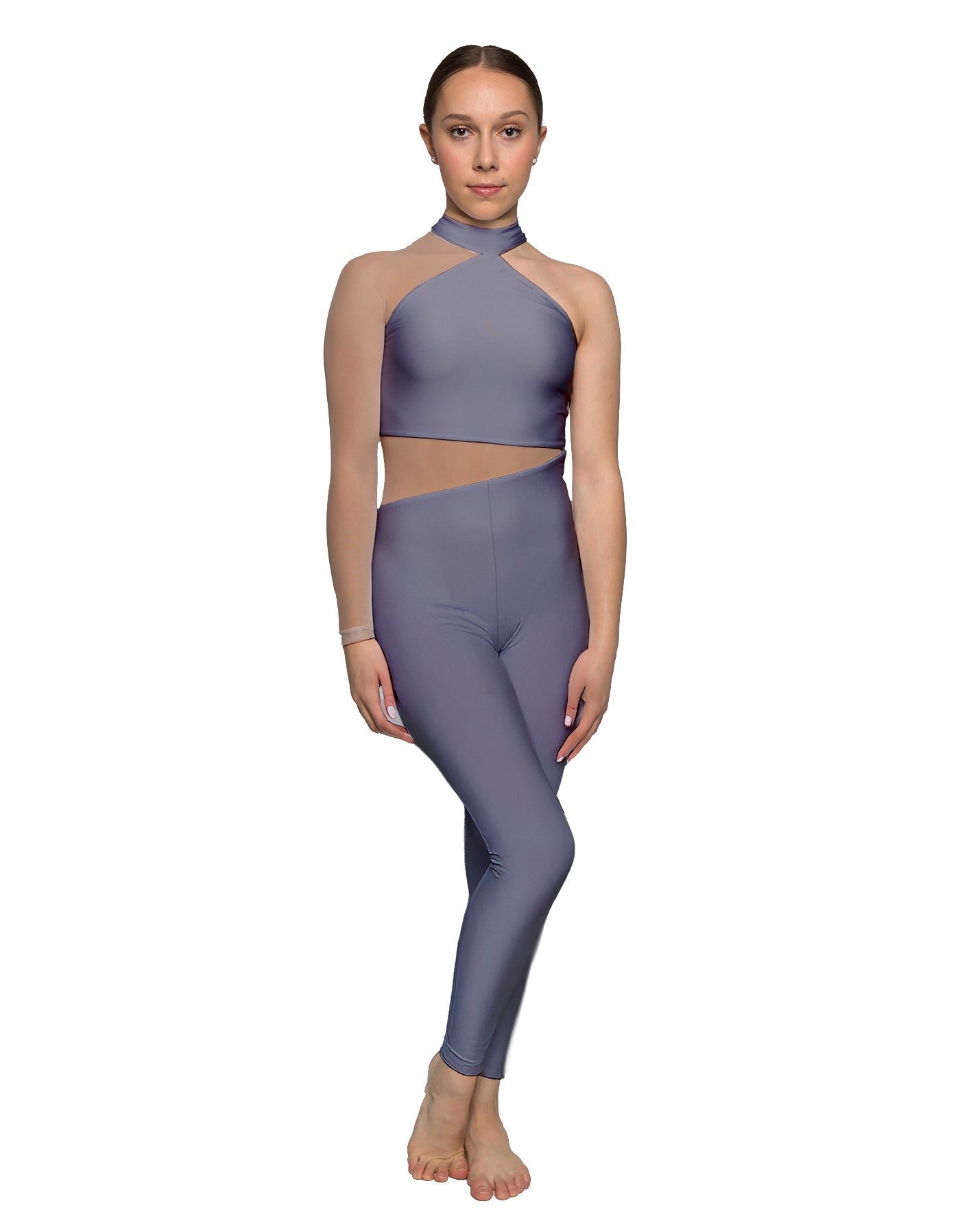Solid Lycra Voltage Unitard