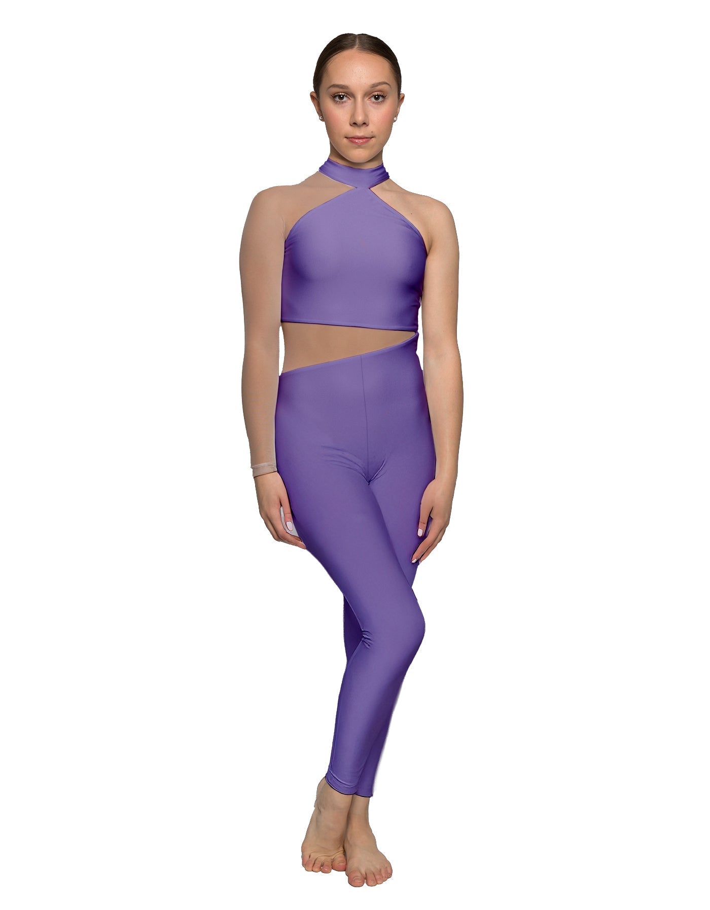 Solid Lycra Voltage Unitard