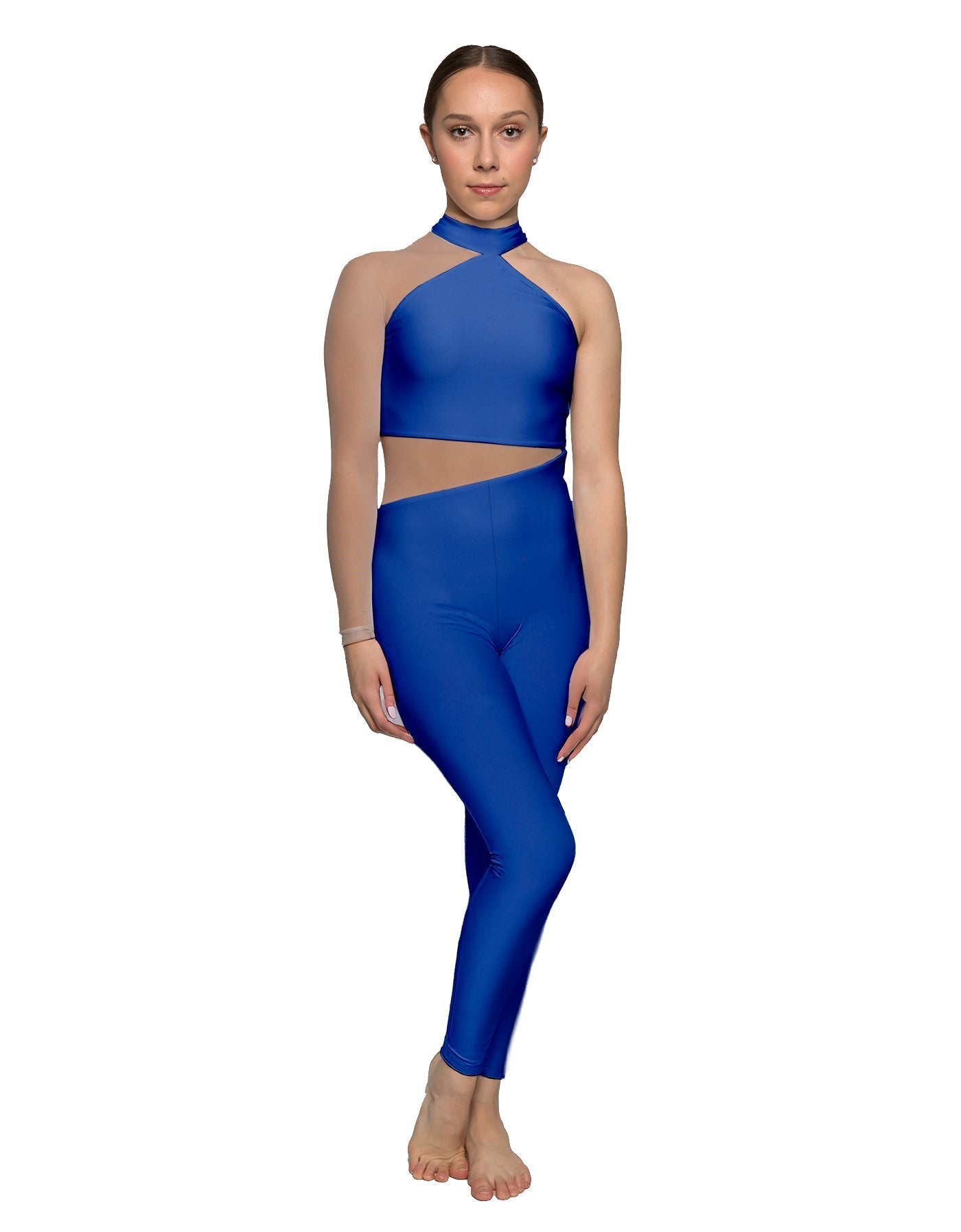 Solid Lycra Voltage Unitard
