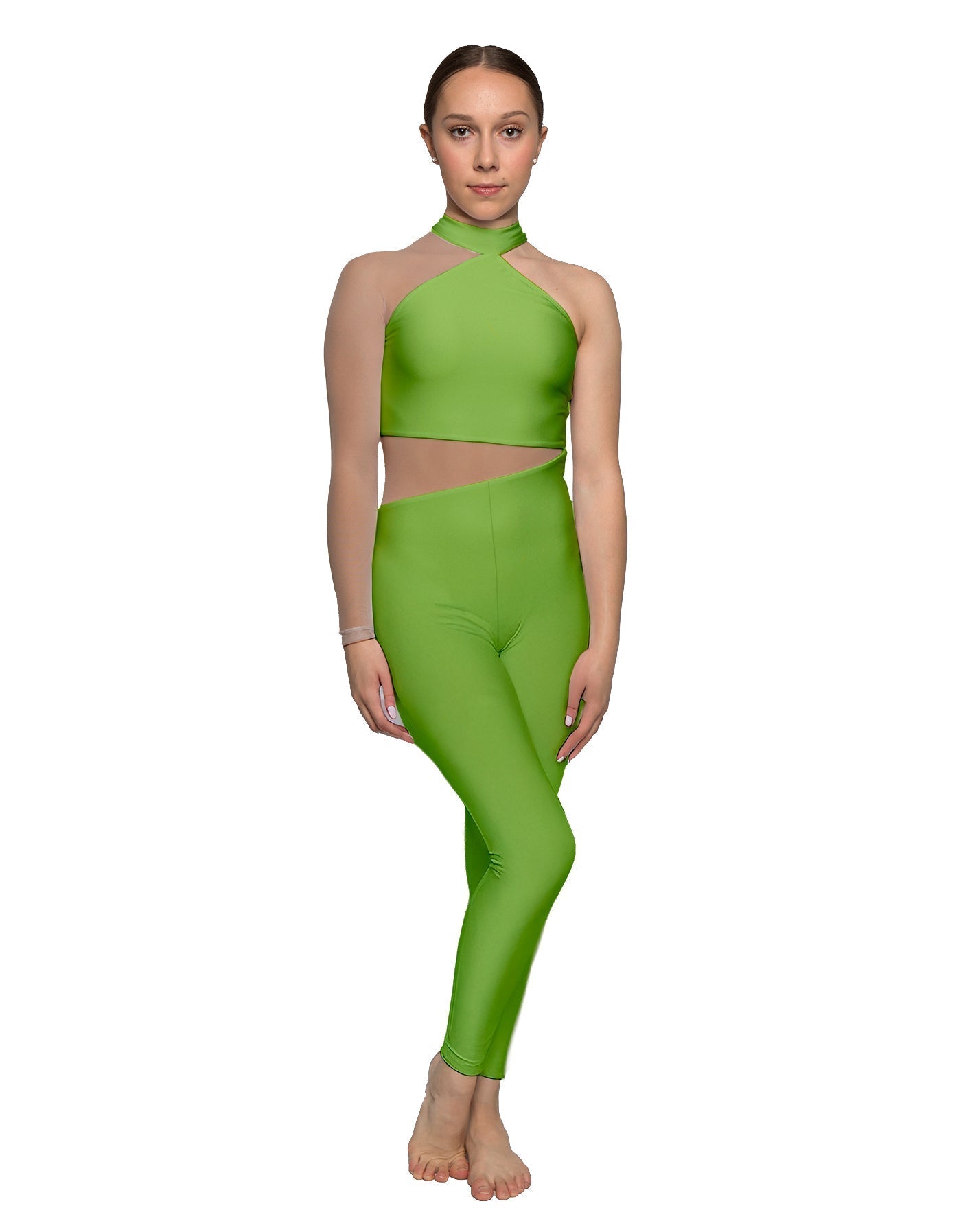 Solid Lycra Voltage Unitard