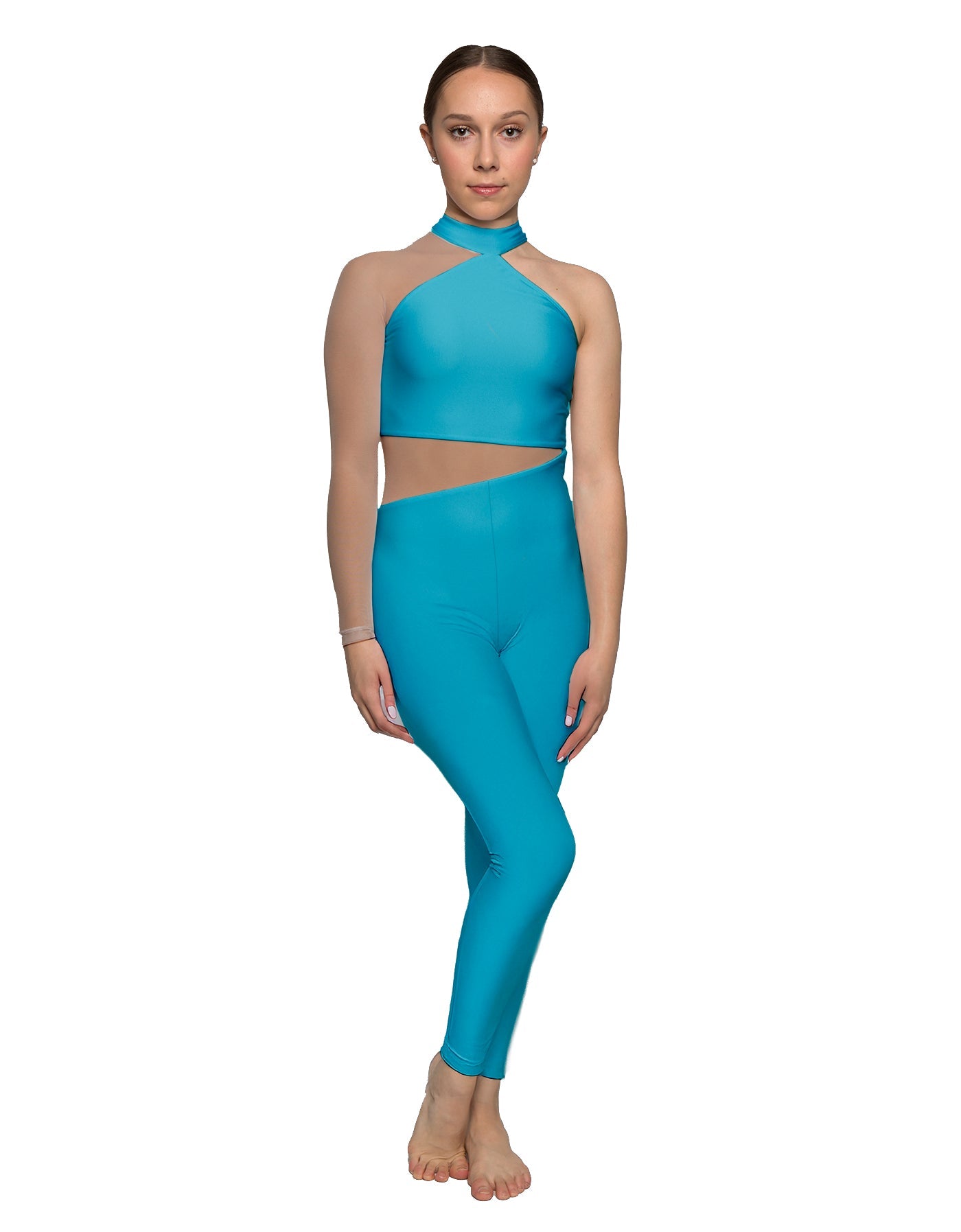 Solid Lycra Voltage Unitard