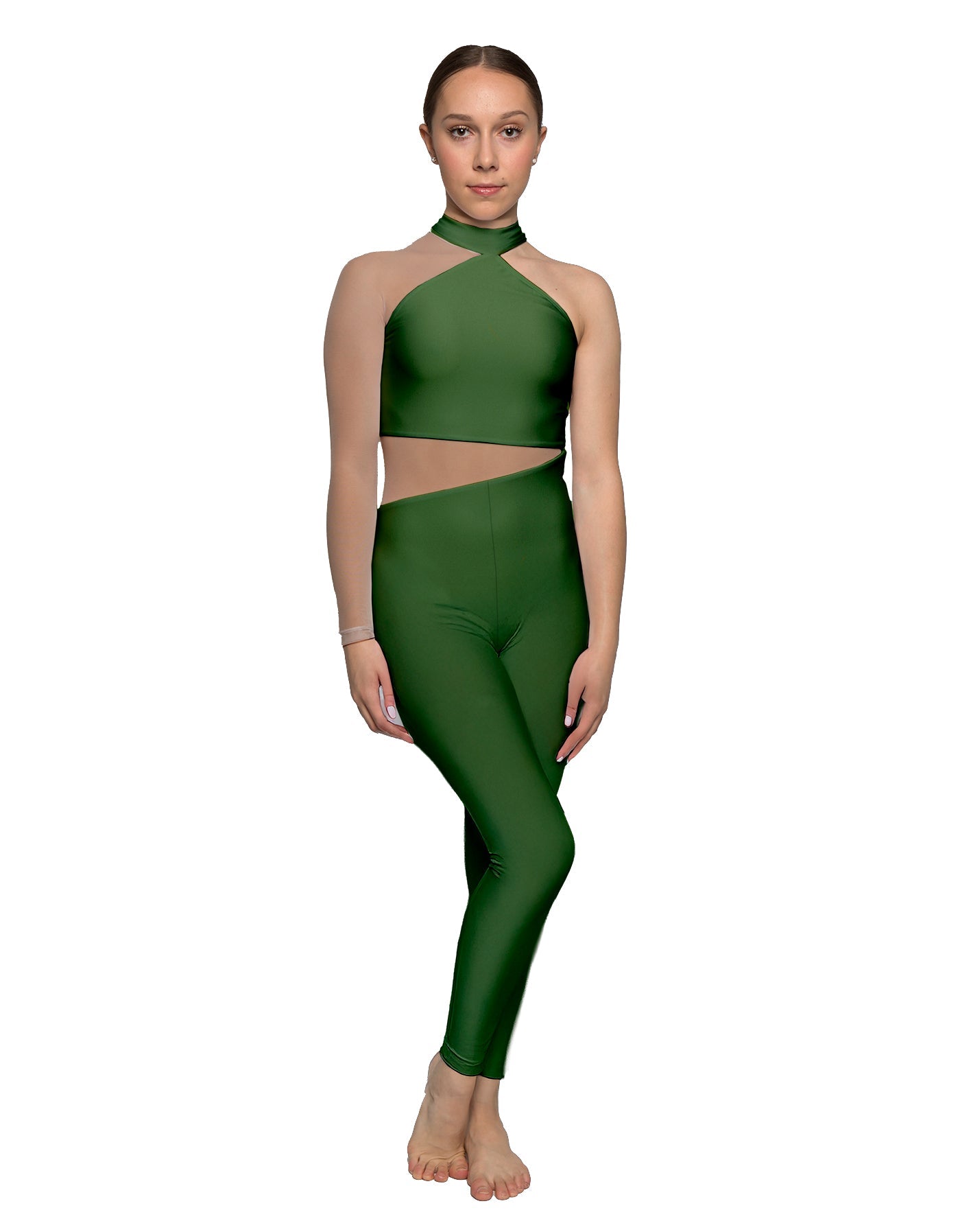 Solid Lycra Voltage Unitard