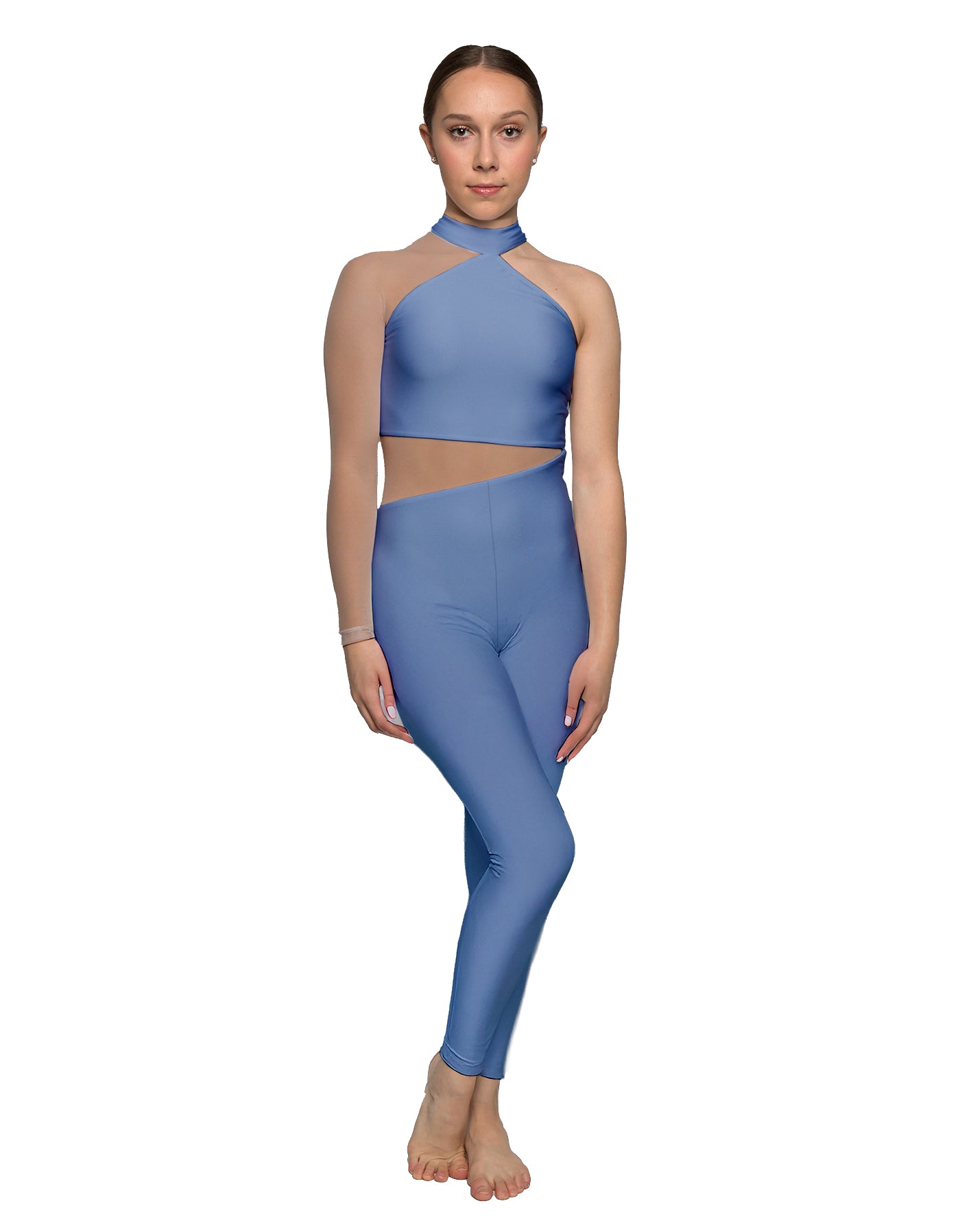 Solid Lycra Voltage Unitard