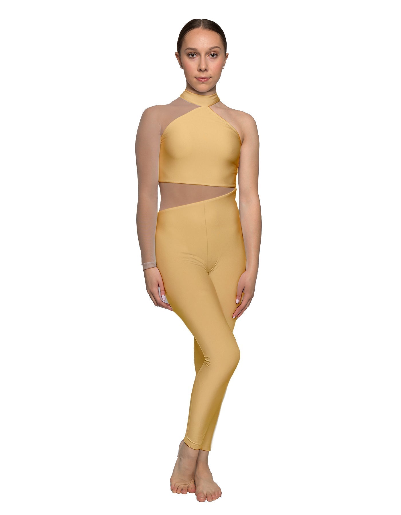 Solid Lycra Voltage Unitard