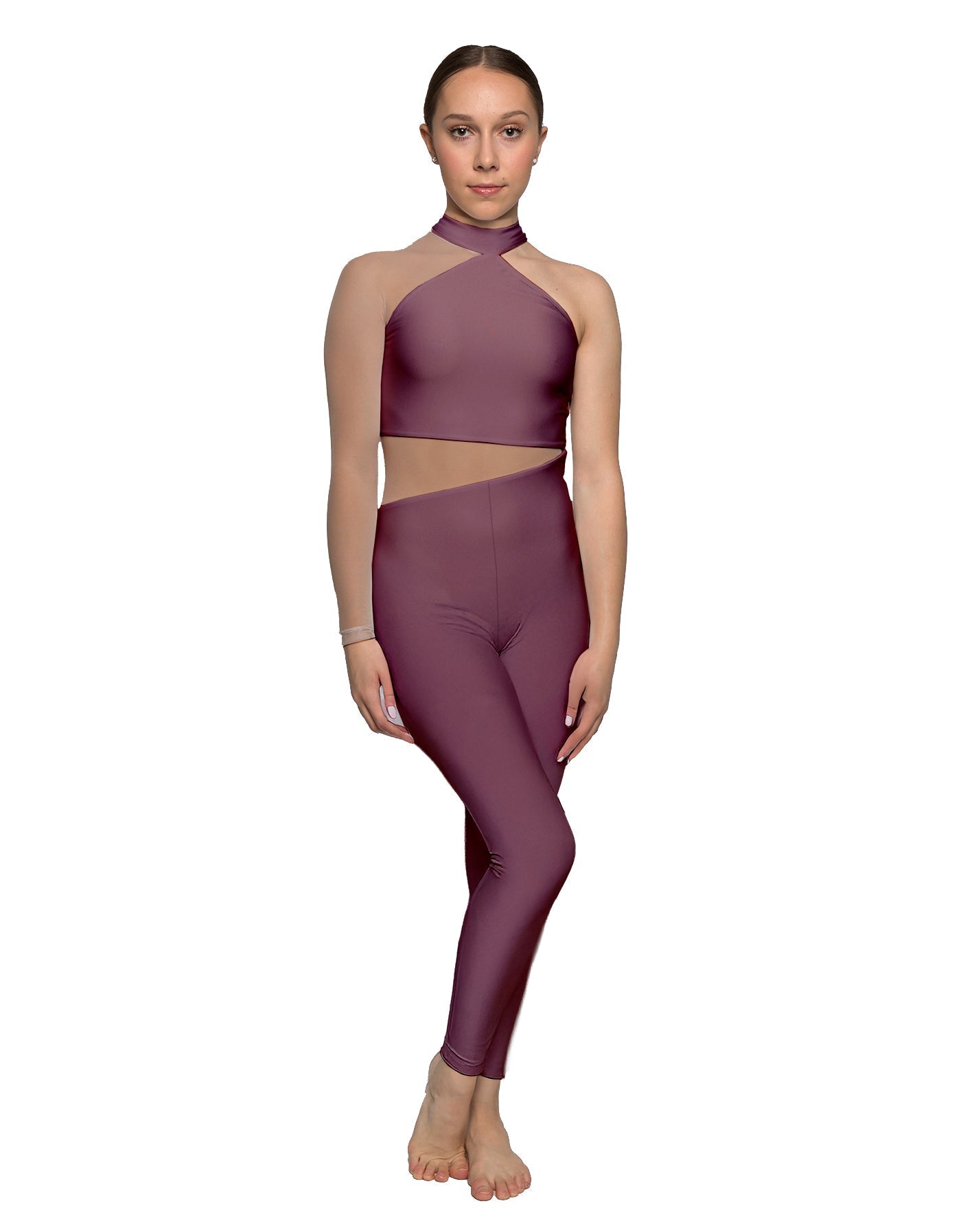 Solid Lycra Voltage Unitard