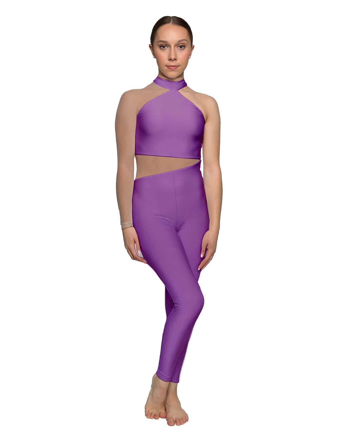 Solid Lycra Voltage Unitard