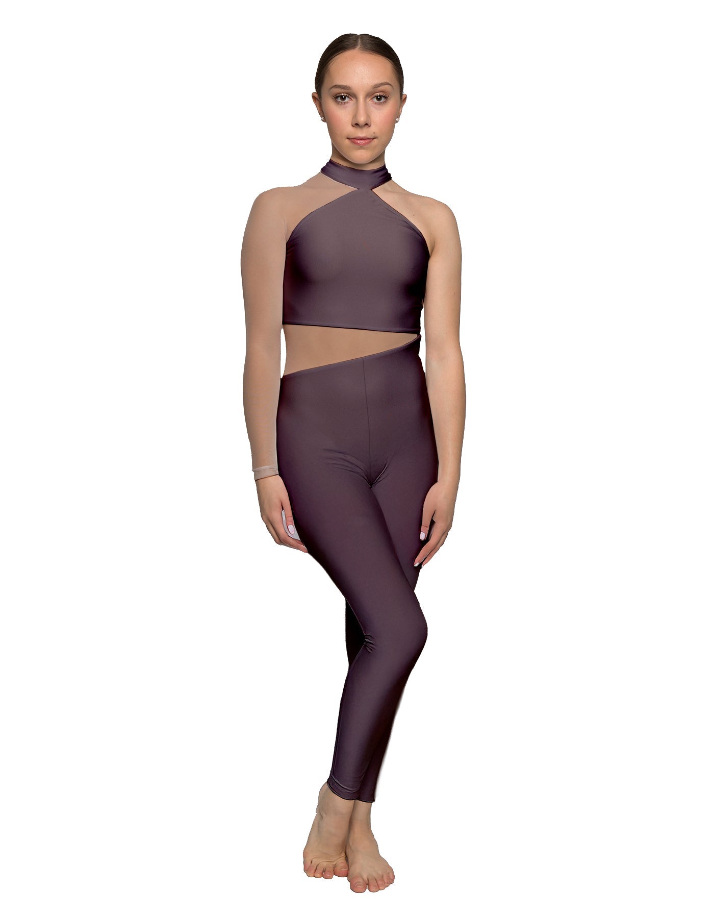 Solid Lycra Voltage Unitard