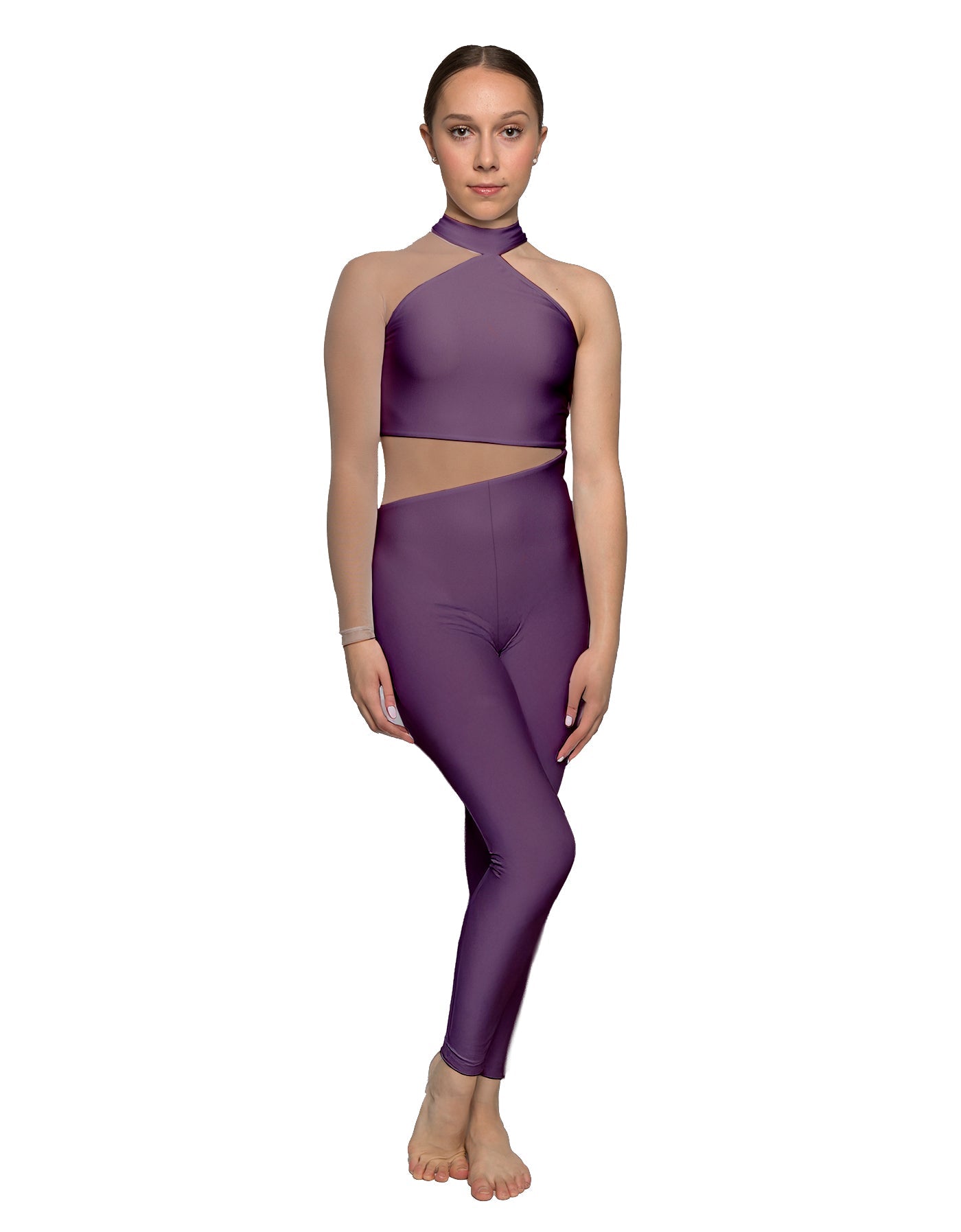 Solid Lycra Voltage Unitard