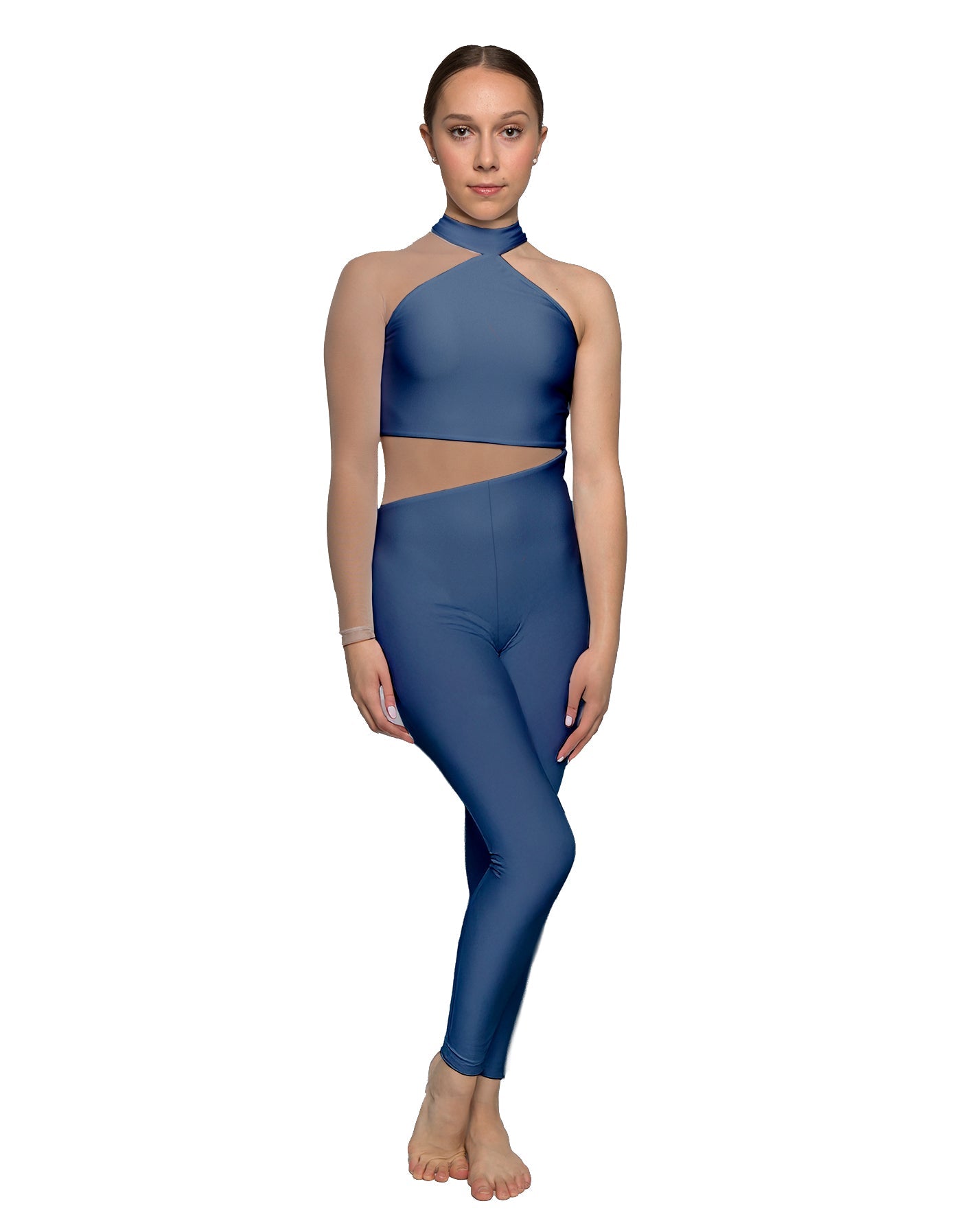 Solid Lycra Voltage Unitard