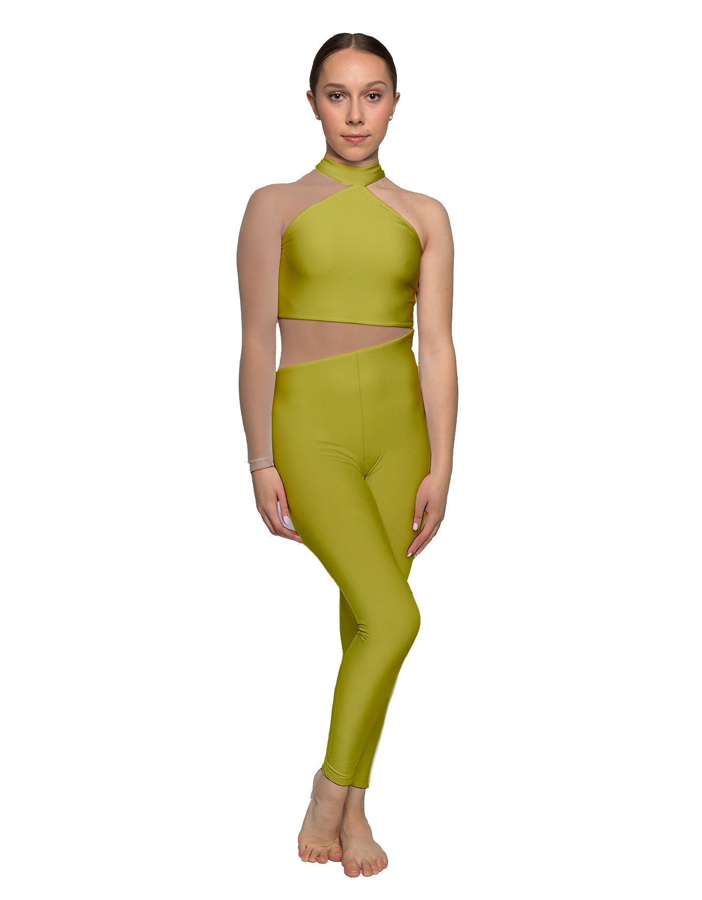 Solid Lycra Voltage Unitard