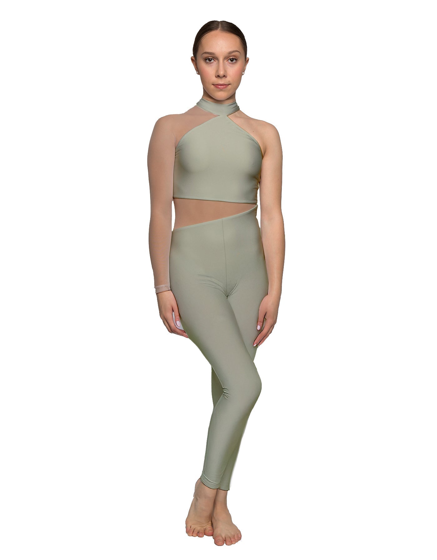 Solid Lycra Voltage Unitard